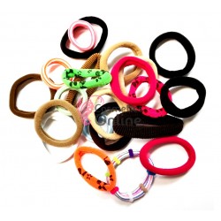 Elastice pentru codite Cod EL038, set 20 bucati Color mixt